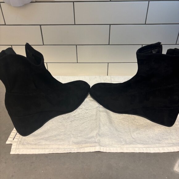 Aerosoles Anouk Women's Wedge Ankle Boots Size 9W NWT - Picture 3 of 9